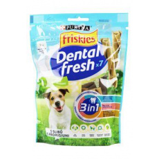 Friskies pochúťka pes DentalFresh 3v1 S/110g