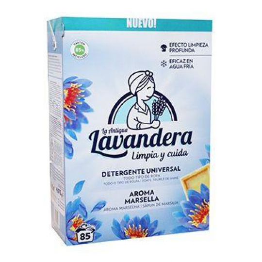 Prací prášok Lavandera Marseillské mydlo 4,67kg, 85dáv