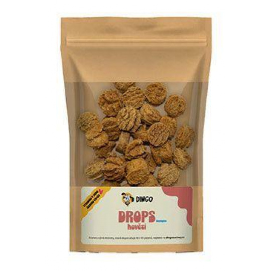DINGO drops hovädzie bezlepkové 500g