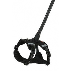 Postroj pes s vodítkom 2m CLIP&GO čierna XL Zolux Postroj pes s vodítkom 2m CLIP&GO čierna XL Zolux