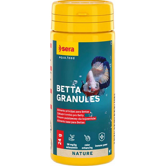 Sera Bettagran Nature vyfarbovacie krmivo 50 ml Sera Bettagran Nature vyfarbovacie krmivo 50 ml