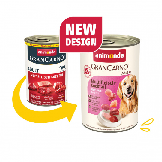 GRANCARNO Adult - mäsový kokteil 400g