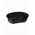 Pelech plast SIESTA DLX 10 čierny 93,5x68x28,cm FP
