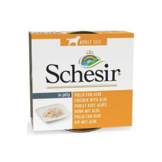 Schesir Dog konz. Adult kuře/aloe 150g