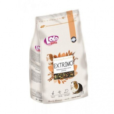 EXTRIMO kompletné krmivo pre morčatá v sáčku so zipsom 750 g