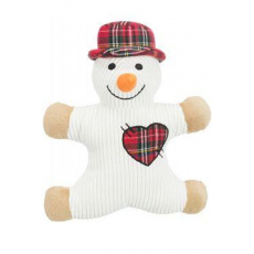 Vianočná Hračka pes Snehuliak so zvukom 29cm TR 1ks Vianočná Hračka pes Snehuliak so zvukom 29cm TR 1ks