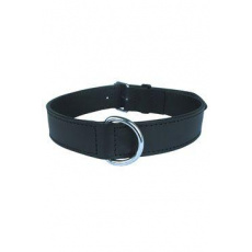 Obojok pes pravá koža 70cm čierny Zolux