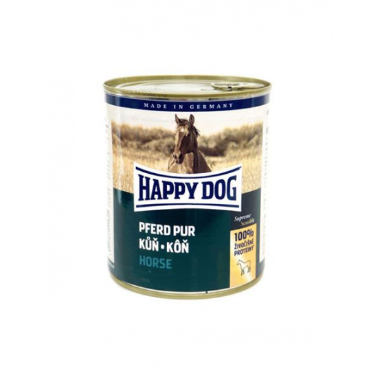 Happy Dog PREMIUM - Fleisch Pur - konské mäso konzerva 400 g Happy Dog PREMIUM - Fleisch Pur - konské mäso konzerva 400 g