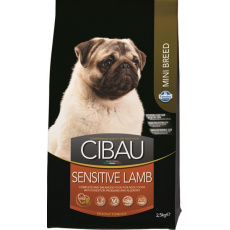 CIBAU dog adult mini, sensitive lamb 2,5 kg