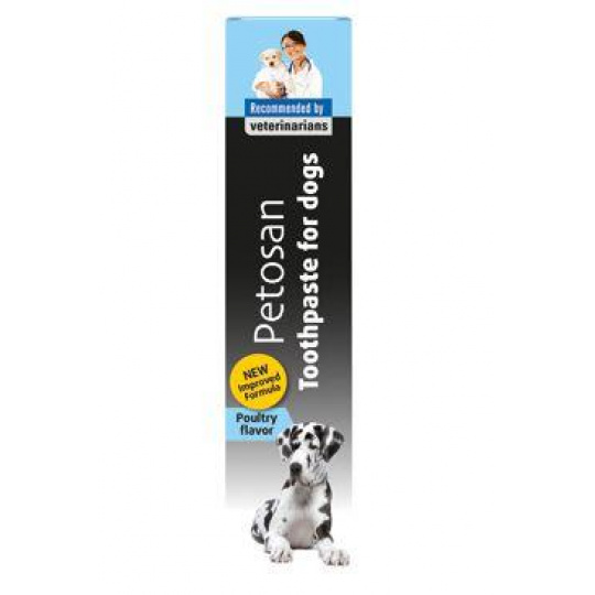 Petosan zubná pasta hydinová pre psy 70g/50ml tuba