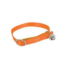 Obojok mačka nylon 10mm/30cm oranžový Zolux Obojok mačka nylon 10mm/30cm oranžový Zolux