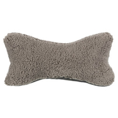Polštář pod hlavu BENDSON, 40x22 cm, světlešedá/tmavošedá Polštář pod hlavu BENDSON, 40x22 cm, světlešedá/tmavošedá