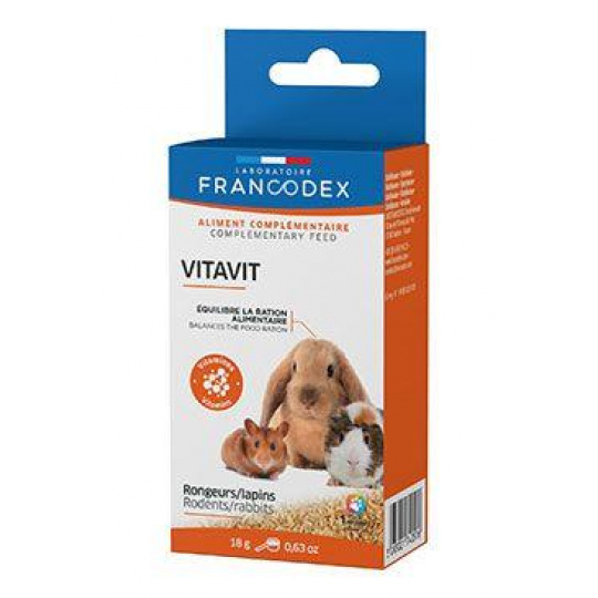 Francodex Vitavit pre hlodavce a králiky 18g