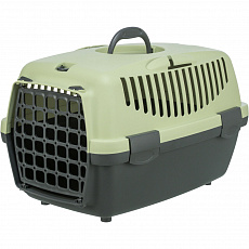 Transportný box CAPRI I, XS: 32x31x48cm (max. 6kg), tmavosivá/pastelovo zelená Transportný box CAPRI I, XS: 32x31x48cm (max. 6kg), tmavosivá/pastelovo zelená