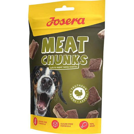 Josera pamlsok Dog Meat Chunks Turkey 70 g Josera pamlsok Dog Meat Chunks Turkey 70 g