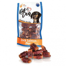 KIDDOG losos obalený kačacím mäskom 80 g KIDDOG losos obalený kačacím mäskom 80 g