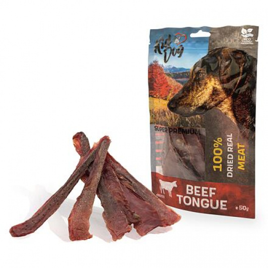 KIDDOG SUPER PREMIUM 100% hovězí jazyk, tenké plátky 50 g KIDDOG SUPER PREMIUM 100% hovězí jazyk, tenké plátky 50 g