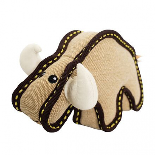 Býk 24 cm, robustná hračka pre psy, tkaná látka, HipHop Dog