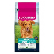 Eukanuba Dog Adult Large bohaté na jahňacie a ryžu 12kg Eukanuba Dog Adult Large bohaté na jahňacie a ryžu 12kg