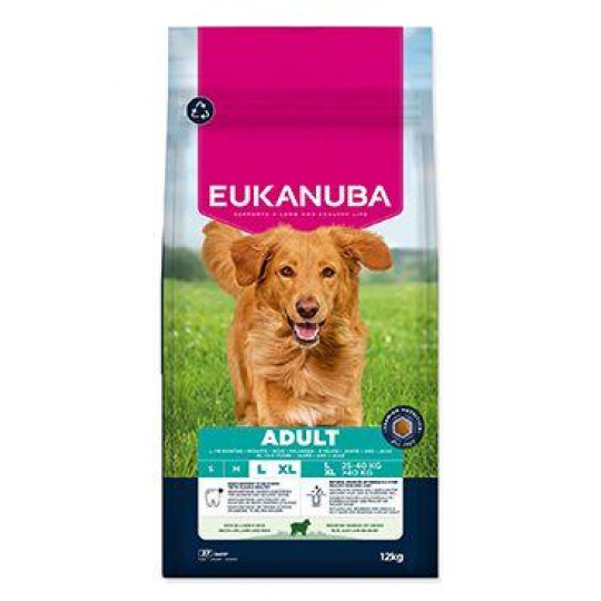 Eukanuba Dog Adult Large bohaté na jahňacie a ryžu 12kg