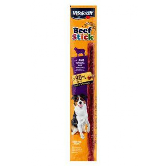 Vitakraft Dog poch. Beef Stick jahňa 12g