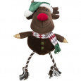 Vianočná hračka pes Xmas REINDEER plyš/bavlna 49cm TR