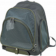 Transportný batoh LYLA, 34 x 22 x 42 cm, do 8 kg, nylon, sivá/modrá