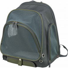 Transportný batoh LYLA, 34 x 22 x 42 cm, do 8 kg, nylon, sivá/modrá