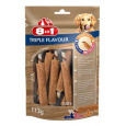 Pochúťka 8in1 Flavours Triple Flavour Ribs 113g/6ks
