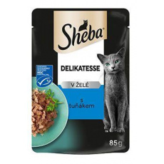 Sheba kapsička Delikatesse s tuniakom 85g