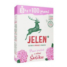Prací prášok Jelen Orgován 100 praní, 5kg BOX