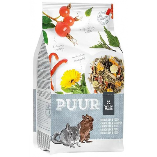 PUUR chinchilla & degu - gurmánske müsli pre činčily a degu 500 g