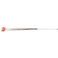 Xmas rod  - vánoční hrací prut s peříčky a rolničkou,  31 cm