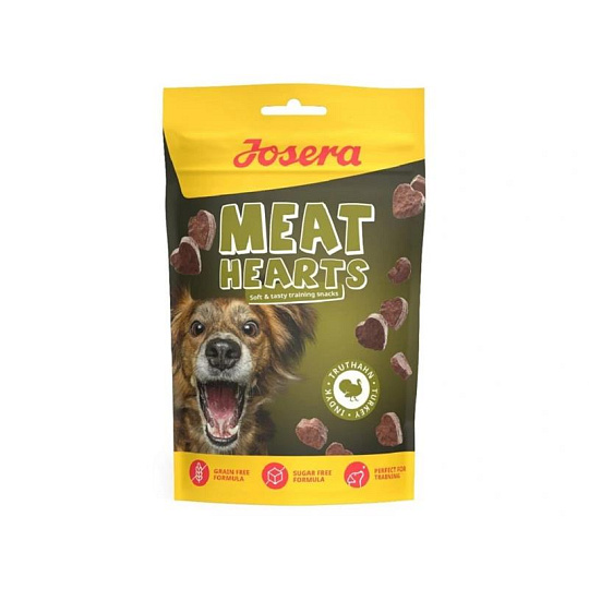 Josera pamlsok Dog Meat Hearts Turkey 70 g Josera pamlsok Dog Meat Hearts Turkey 70 g