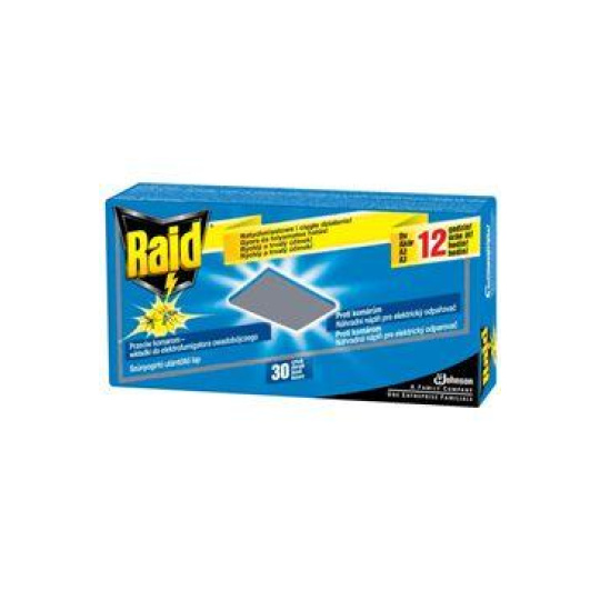 Raid náhradní polštářky do elektr. odpuzovače 30ks