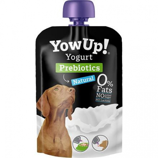YOWUP! jogurtové vrecko PREBIOTICS pre psy, 115 g YOWUP! jogurtové vrecko PREBIOTICS pre psy, 115 g