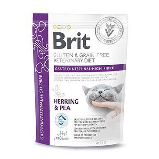 Brit VD Cat GF Gastrointestinal High Fibre 400g Brit VD Cat GF Gastrointestinal High Fibre 400g
