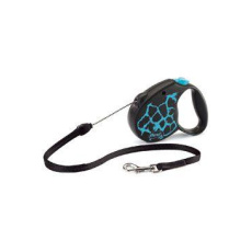 Vodítko FLEXI Safari žirafa S lanko 5m/12kg modrá Vodítko FLEXI Safari žirafa S lanko 5m/12kg modrá