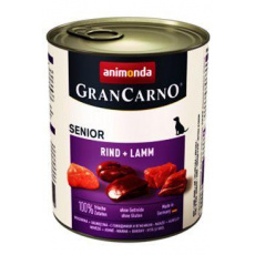 Animonda pes GRANCARNO konz. SENIOR hovězí/jehn 800g