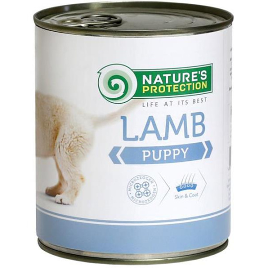 Natures P KONZERVA dog puppy lamb 800 g