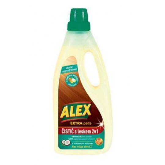 Čistič na podlahy Alex 2v1 na drevo 750ml