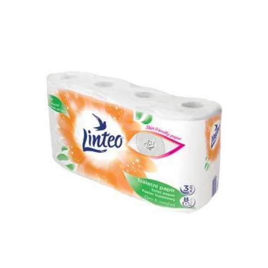 Wc toaletný papier Linteo Satin 3-vrstvový 8ks