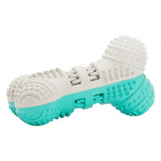 Dentálna starostlivosť mätová kosť 10 cm, dvojfarebná, HipHop Dog