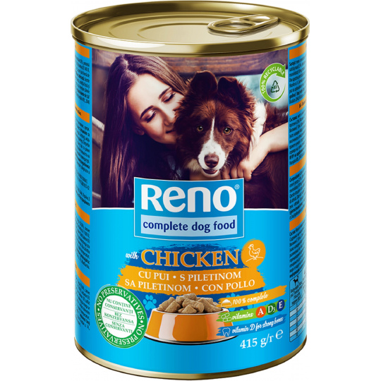Reno  konzerva pre psy  Hydina 415g