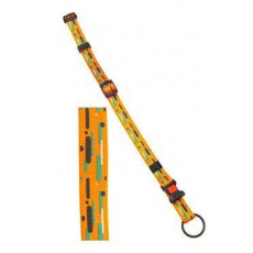 Obojek nylon ART Sportiv 40-55/20mm Žlutý/Proužek KAR Obojek nylon ART Sportiv 40-55/20mm Žlutý/Proužek KAR