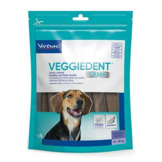 C.E.T.pes Veggiedent Fresh M 15ks