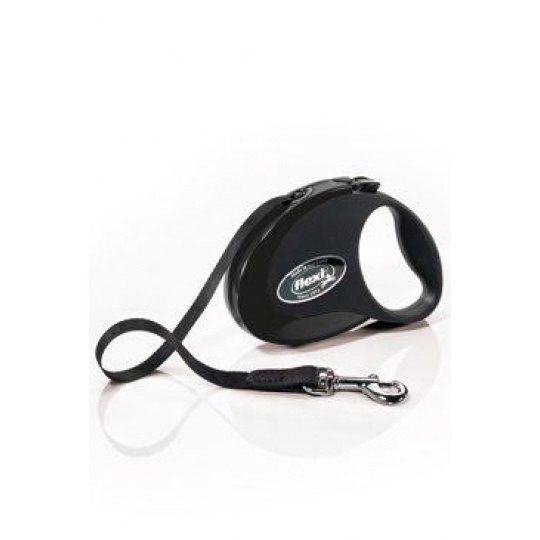 Vodítko FLEXI Style S páska 3m/12kg čierna Vodítko FLEXI Style S páska 3m/12kg čierna