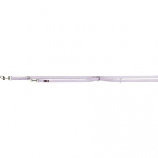 Vodítko PREMIUM predlžovacie dvojvrstvové, L-XL: 2.00 m/25 mm, sivá/fialová