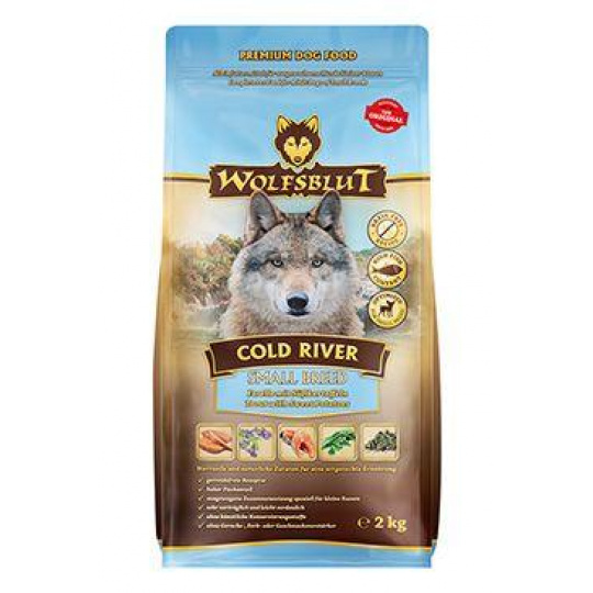 Wolfsblut Dog Adult Small Breed Cold River 2kg Wolfsblut Dog Adult Small Breed Cold River 2kg