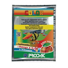 Krmivo pre ryby Prodac Color 12g